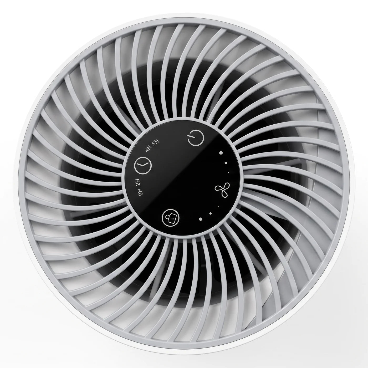 Bitair top control dial and fan