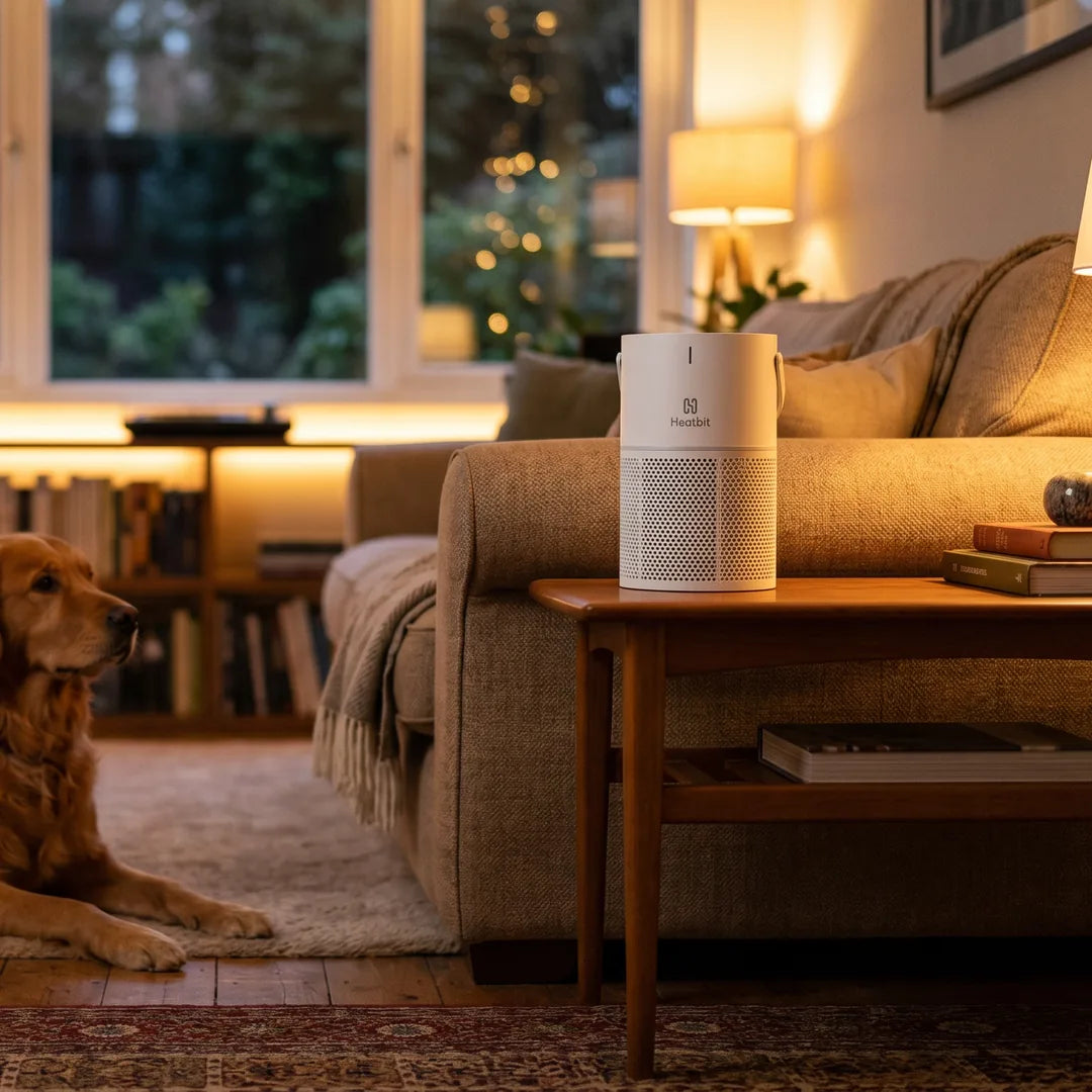 Bitair in a living room
