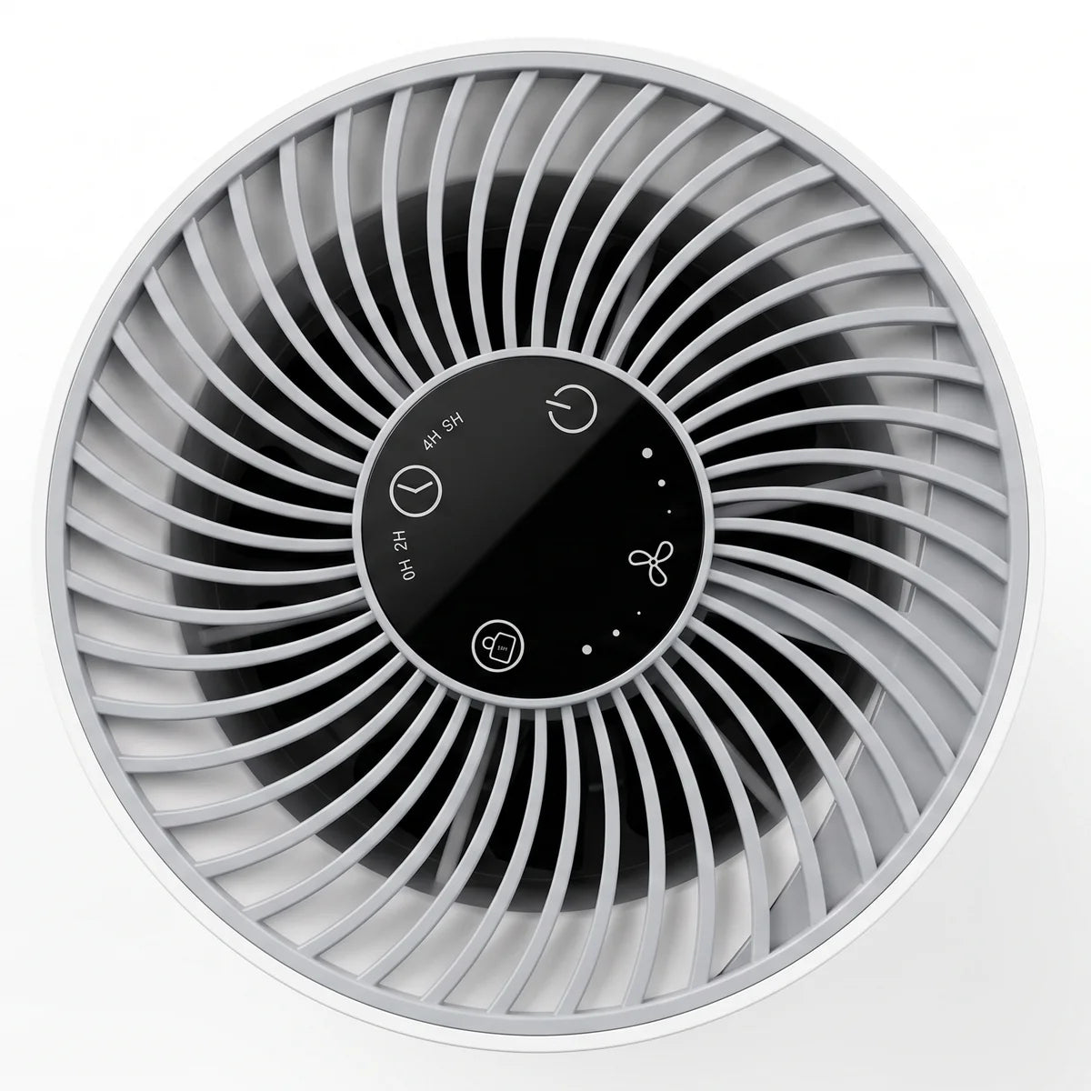Bitair top control dial and fan